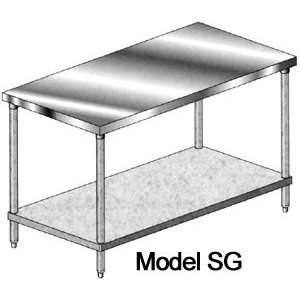    Industrial Grade Stainless Steel Work Table 30x36: Home & Kitchen