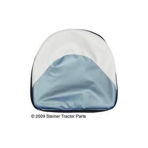  Blue and White Tractor Seat Cushion: Automotive