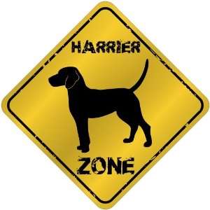   New  Harrier Zone   Old / Vintage  Crossing Sign Dog: Home & Kitchen