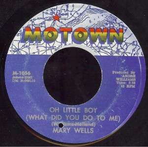 MARY WELLS 45 MOTOWN 1056 NM 64 MY GUY / OH LITTLE BOY  