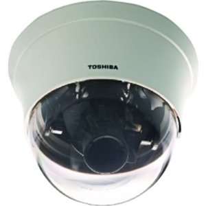Toshiba IK DF02A Analog Dome Camera, 520 TV Lines, 2.8 10mm Lens, 24V 