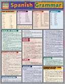   Spanish Grammar Laminate Reference Chart by BarCharts 