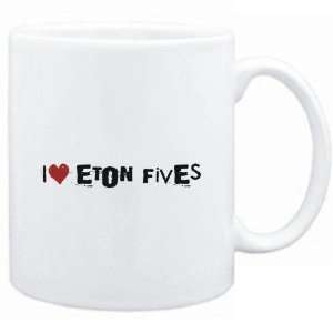  Mug White  Eton Fives I LOVE Eton Fives URBAN STYLE 