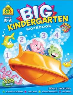 big kindergarten workbook big barbara gregorich paperback $ 7 79