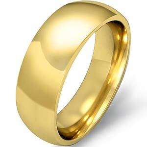 10.9g 10z Wedding Band Solid Dome Ring 7mm Gold Y 14k  