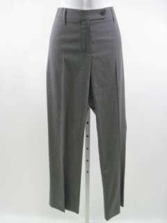 LUCIANO BARBERA Grey Wool Pants Slacks Sz 42  