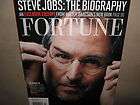 NEW! FORTUNE Magazine November 7, 2011 STEVE JOBS The Biography & Bill 