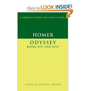  Homer Odyssey Books XVII XVIII (Cambridge Greek and Latin 
