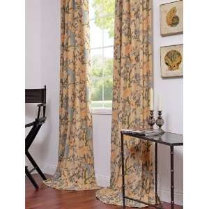    Bird Of Hera Printed Cotton Curtains & Drapes: Home & Kitchen