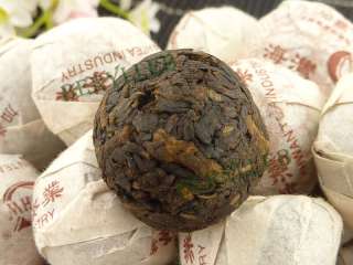2009 Yunnan Haiwan Mini Teardrop Ripe Pu’er Tea 100g  