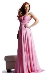 Sherri Hill 2560, Long Gown with Stunning Straps   2011 Collection