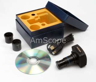 9MP USB2 Microscope Digital Camera + Advanced Software 013964501773 