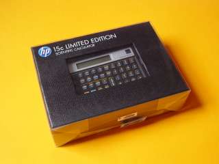 HEWLETT PACKARD HP15c Limited Edition   Scientific Calculator  