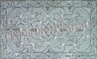 80.4x46.8lovely marble mosaic floor, wall inlay decor  