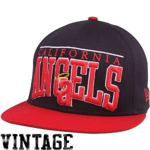  New Era Los Angeles Angels of Anaheim Black 9FIFTY Vintage 