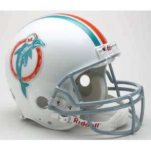 Miami Dolphins 1973 1979 Throwback Riddell Full Size Authentic Proline 