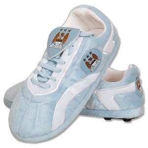  Man City Football Boot Slippers   Sky: Sports & Outdoors