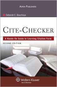 Cite Checker A Hands On Guide To Learning Citation Form, Second 