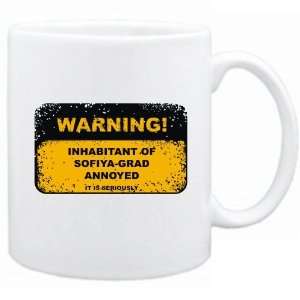 New  Warning  Inhabitant Of Sofiya Grad Annoyed  Bulgaria Mug City