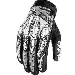  Icon Sub Dermal Gloves   X Large/Grey: Automotive
