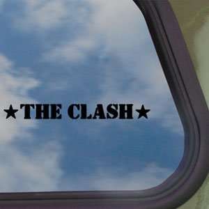  The Clash Black Decal Punk Band Car Truck Window Sticker 