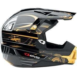  EVS Factor Bullseye Helmet   X Small/Black/Gold 