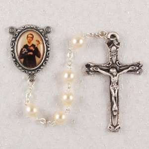   Gerard Rosary Patron Prayer Bead Catholic Christian Necklace: Jewelry