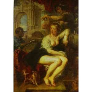   Rubens   24 x 34 inches   Bathsheba at the Fountain