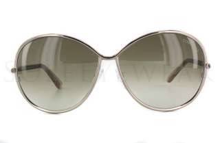NEW Tom Ford Iris TF 180 34P Gold / Brown Sunglasses  