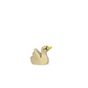  Holztiger Small Gray Swan   Small White Swan Toys & Games