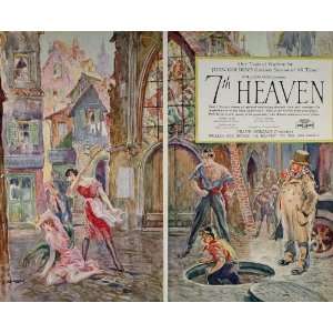  1926 Fox 7th Seventh Heaven Borzage Silent Film Flyer 
