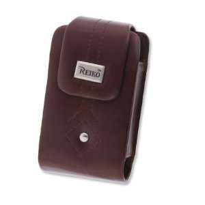  Reiko Vp81 Lbr Large Vertical Pouch Vp81   Brown: Home 