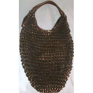   Weave Me Alone Fake Leather Bronze Girls Fashion Bag: Beauty