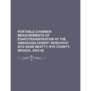   Amargosa Desert Research Site near Beatty, Nye County, Nevada, 2003 06