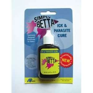  SIMPLY BETTA ICK & PARASITE CURE 3/4OZ (6PC)   CARDED 