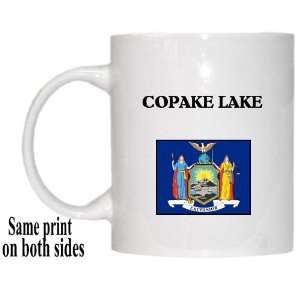  US State Flag   COPAKE LAKE, New York (NY) Mug: Everything 