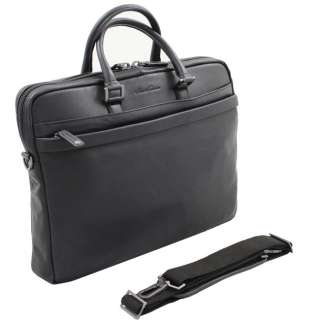 KENNETH COLE NEW YORK LEATHER LAPTOP BRIEFCASE $400  