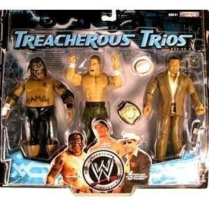  WWE TREACHEROUS TRIOS 6 UMAGA   ARMANDO ESTRADA AND JOHN CENA 