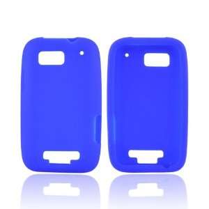  BLUE for Motorola Defy Silicone Case Skin Rubber Skin 