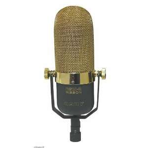  Nady RSM 2 Studio Ribbon Microphone w/Cable, Gold Musical 
