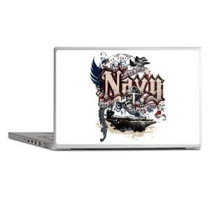   Notebook 15 Skin Cover Navy US Grunge Any Time Any Place Any Where