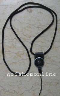 Detachable Neck Strap lanyard for Cell Phone ID Mp3 Black 36 inch 