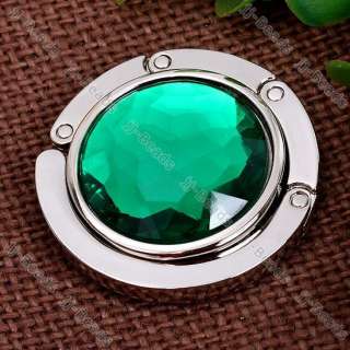 1p Green Faceted Folded Purse Hanger #Pothook Bag Hook  