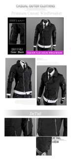 Mens Windbreaker jackets Slim Fit Jumpers Korea casual stylis coats 