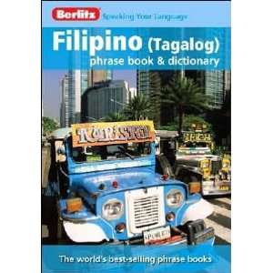  Berlitz 681612 Filipino Tagalog Phrase Book And Dictionary 
