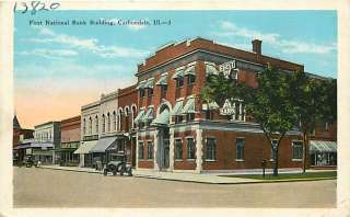 IL CARBONDALE FIRST NATIONAL BANK BLDG CIR 1915 T34511  