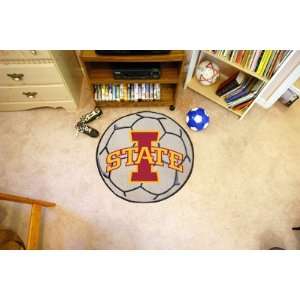 Iowa State University   Soccer Ball Mat:  Sports & Outdoors