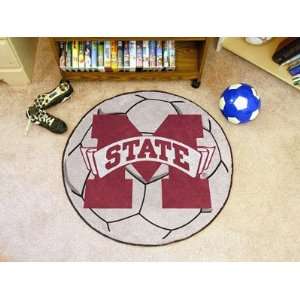    Mississippi State University Soccer Ball Rug: Home & Kitchen