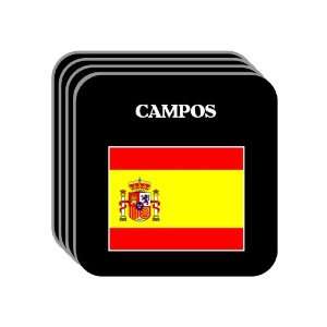  Spain [Espana]   CAMPOS Set of 4 Mini Mousepad Coasters 