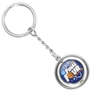  2011 Final Four 3D Spinning Basketball Keychain Sports 